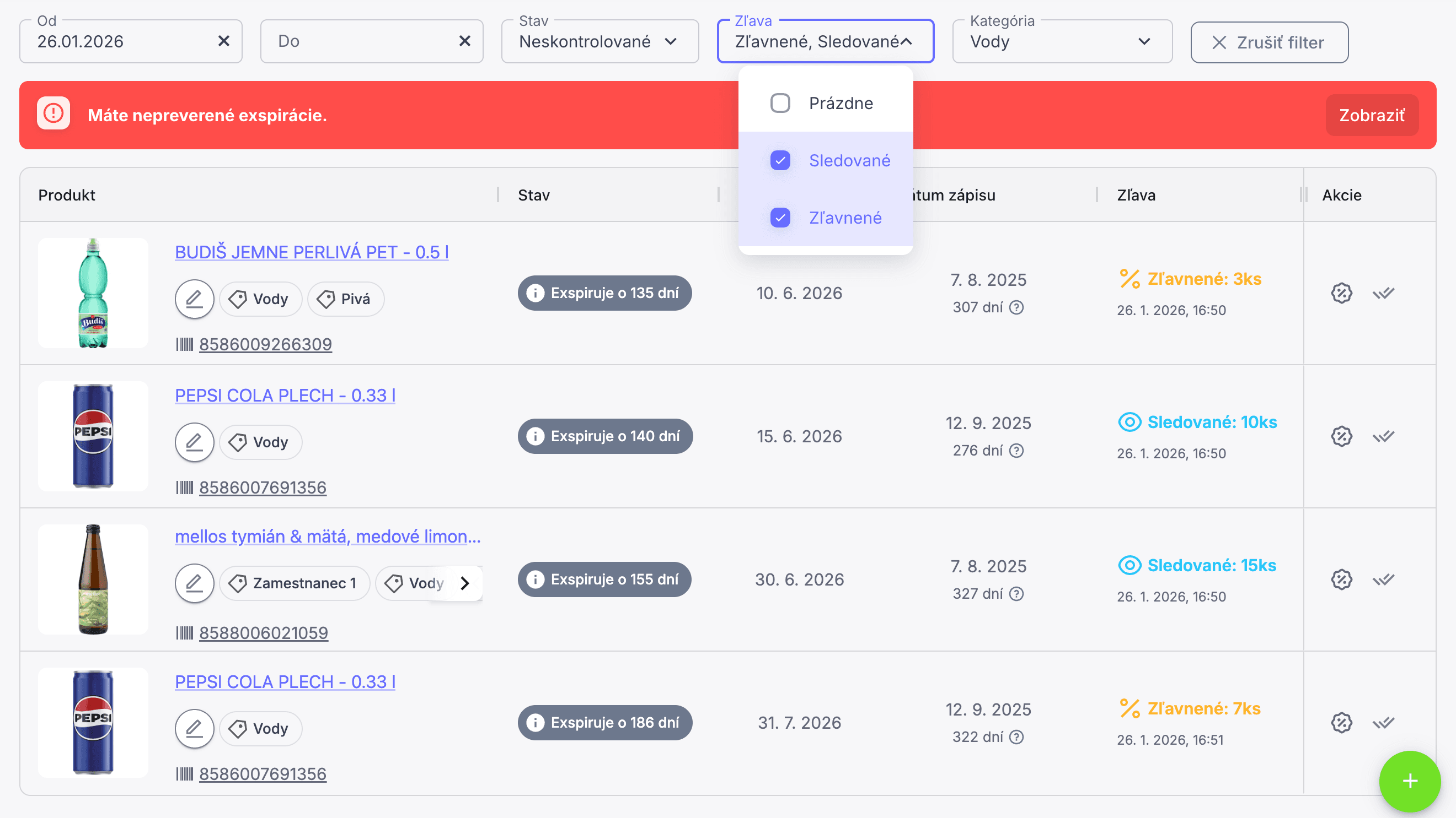 Filtrovanie a kategórie - zamerajte sa len na to, čo je v daný moment dôležité.
