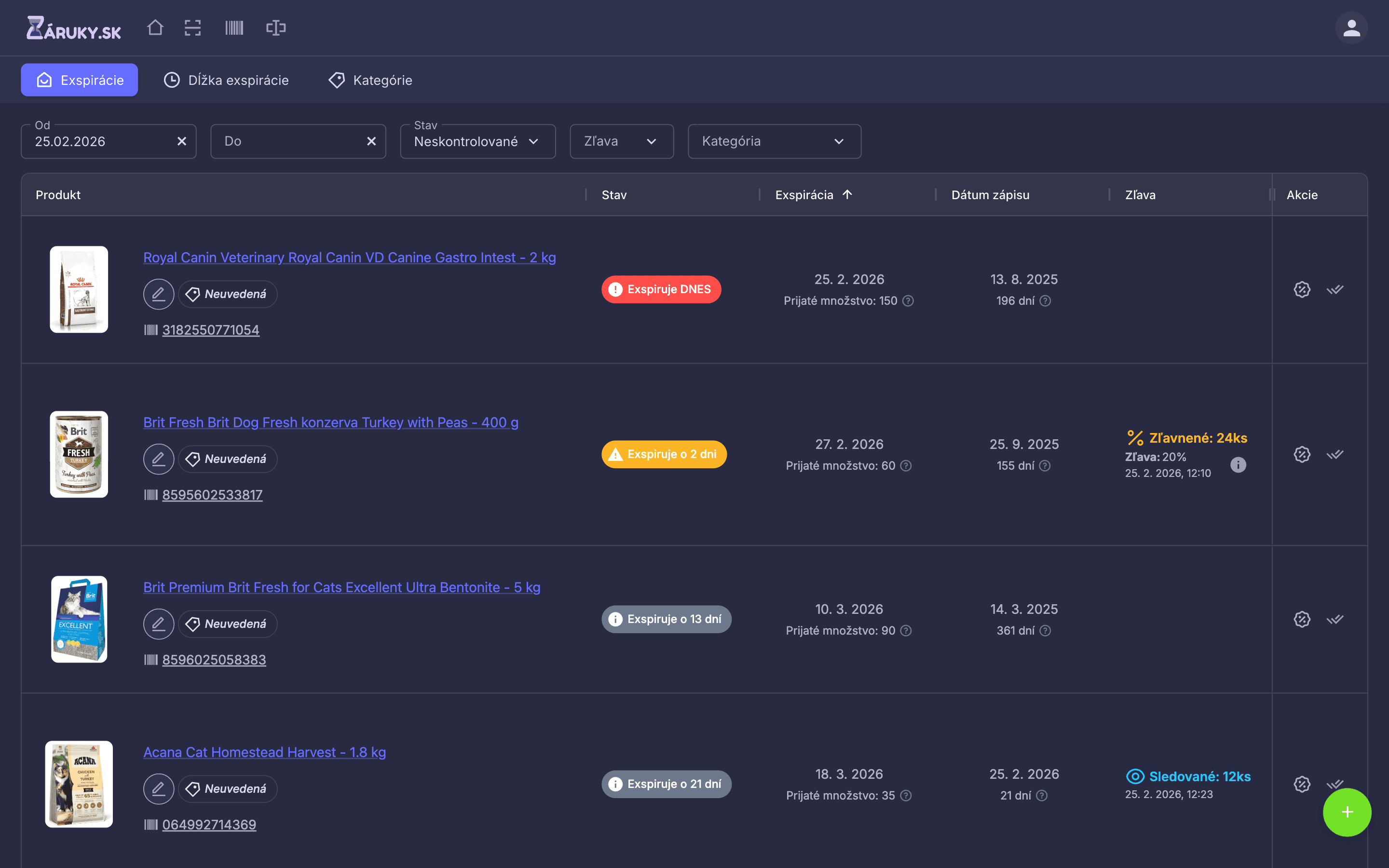 Záruky.sk - prehľad záruk na jednom mieste pre chovateľské potreby